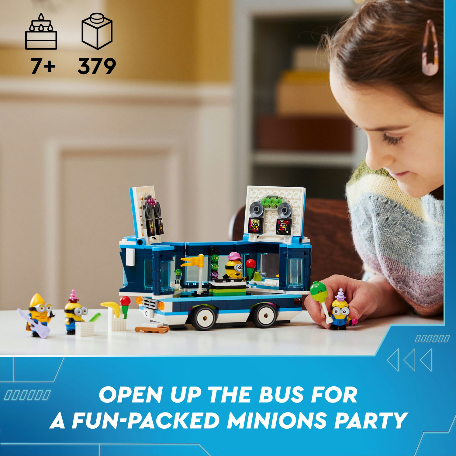 BrickMagic.Asia 75581 LEGO Despicable Me 4 Minions Music Party Bus