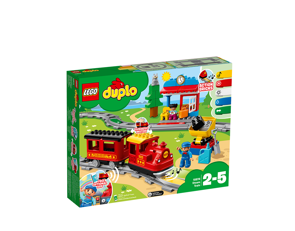 duplo train action bricks not working