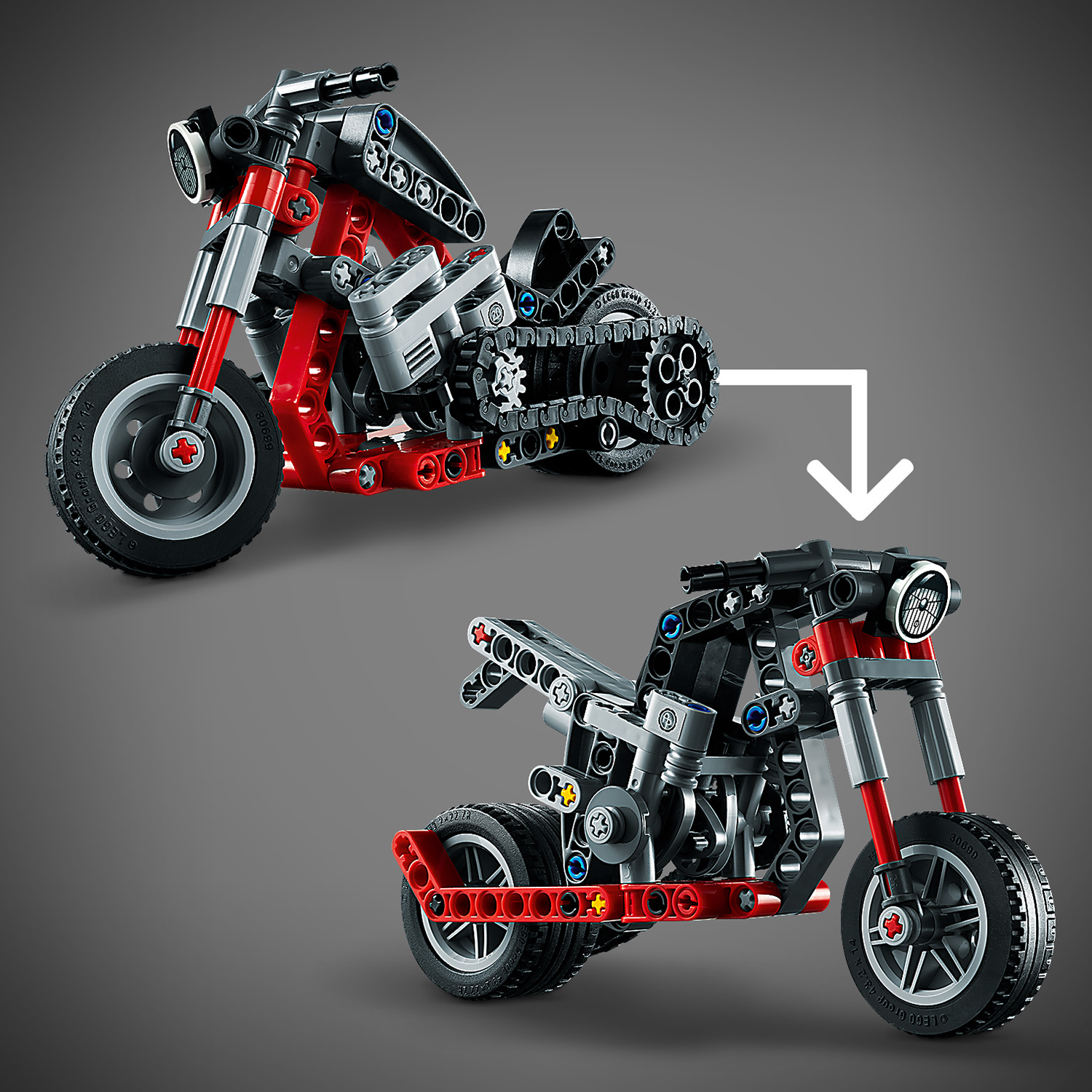 LEGO Motorcycle Set 42132  Brick Owl - LEGO Marketplace