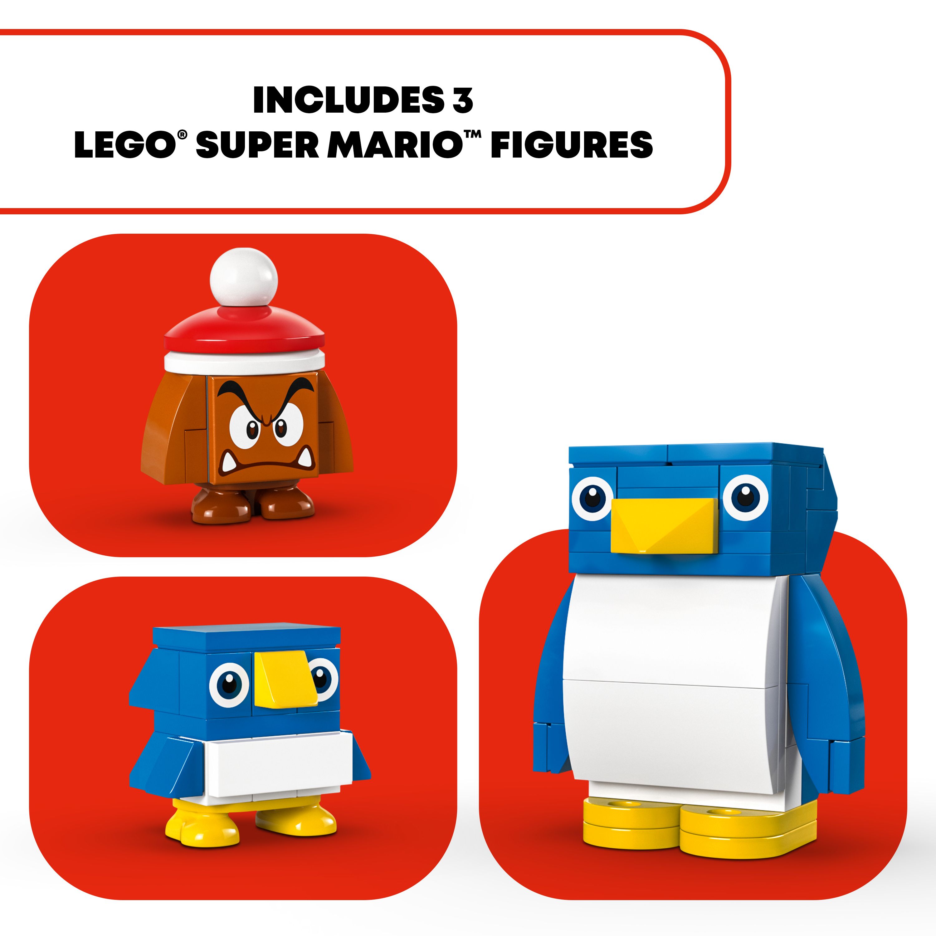 Lego super mario figures hot sale