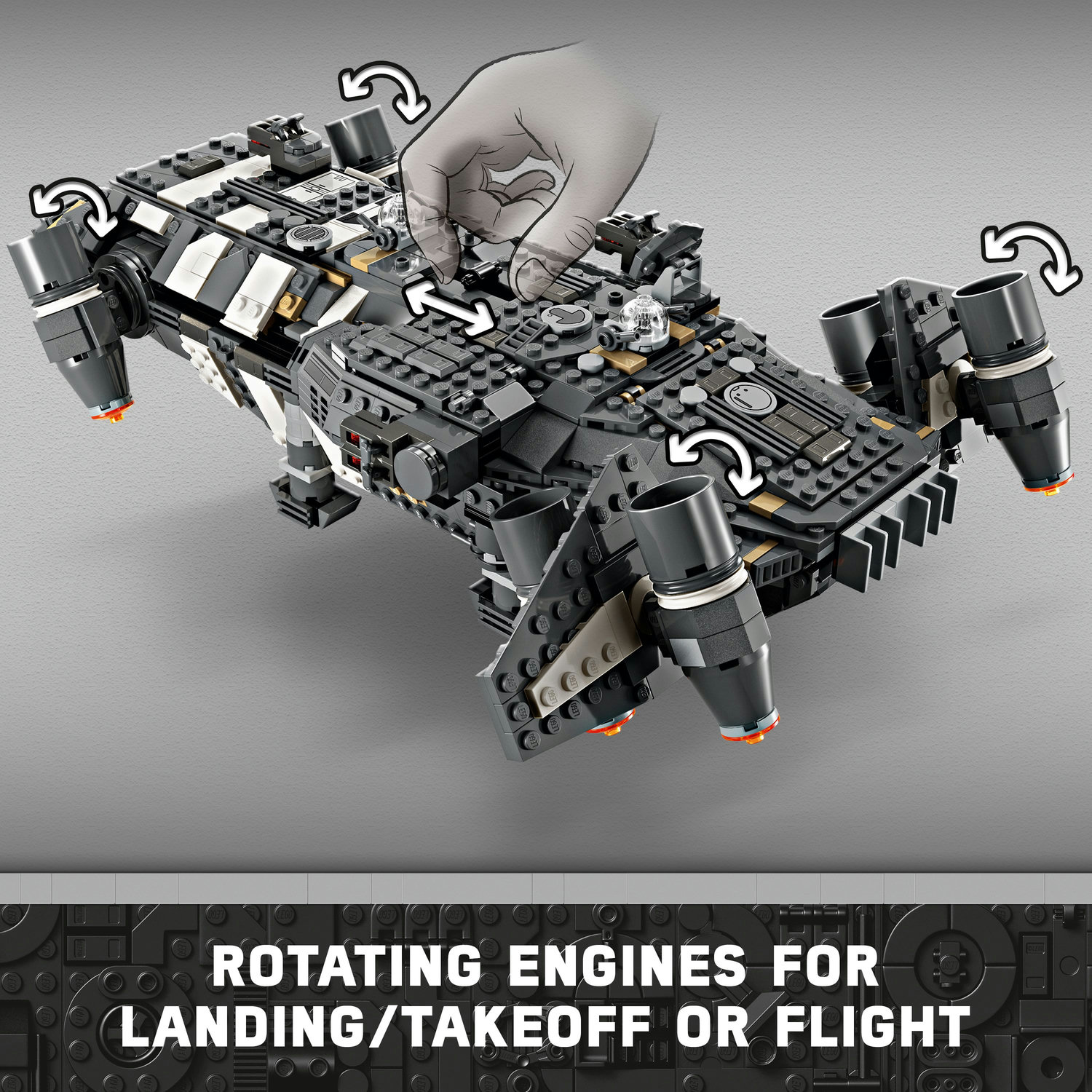 BrickMagic.Asia | 75374 LEGO® Star Wars™ The Onyx Cinder