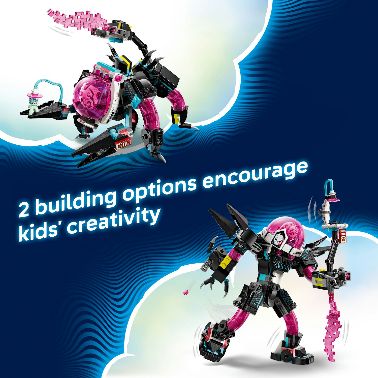 BrickMagic.Asia | 71495 LEGO® DREAMZzz™ Mateo vs. Cyber Brain Mech