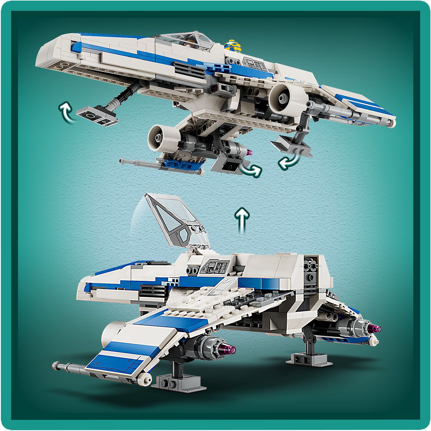 Lego republic starfighter sale