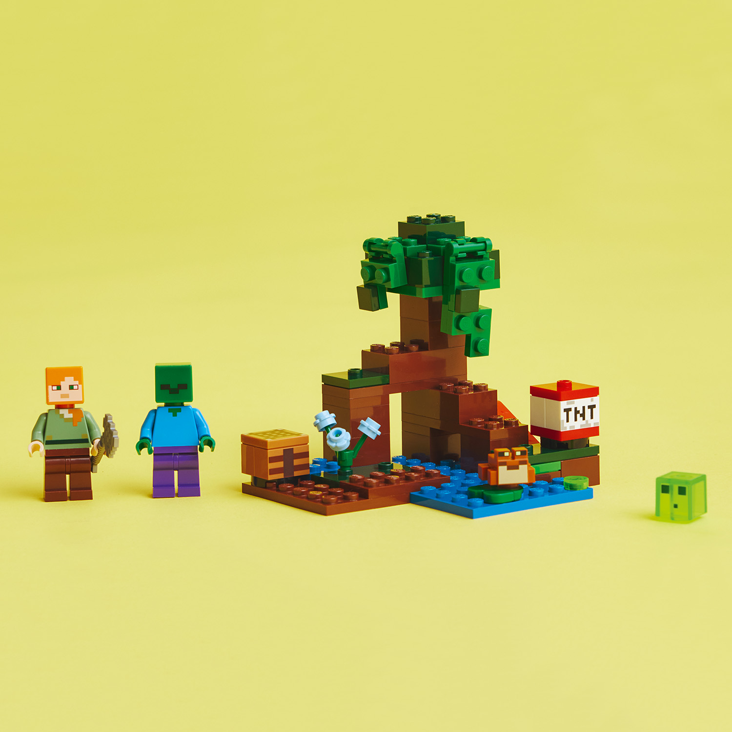 BrickMagic.Asia 21240 LEGO Minecraft The Swamp Adventure